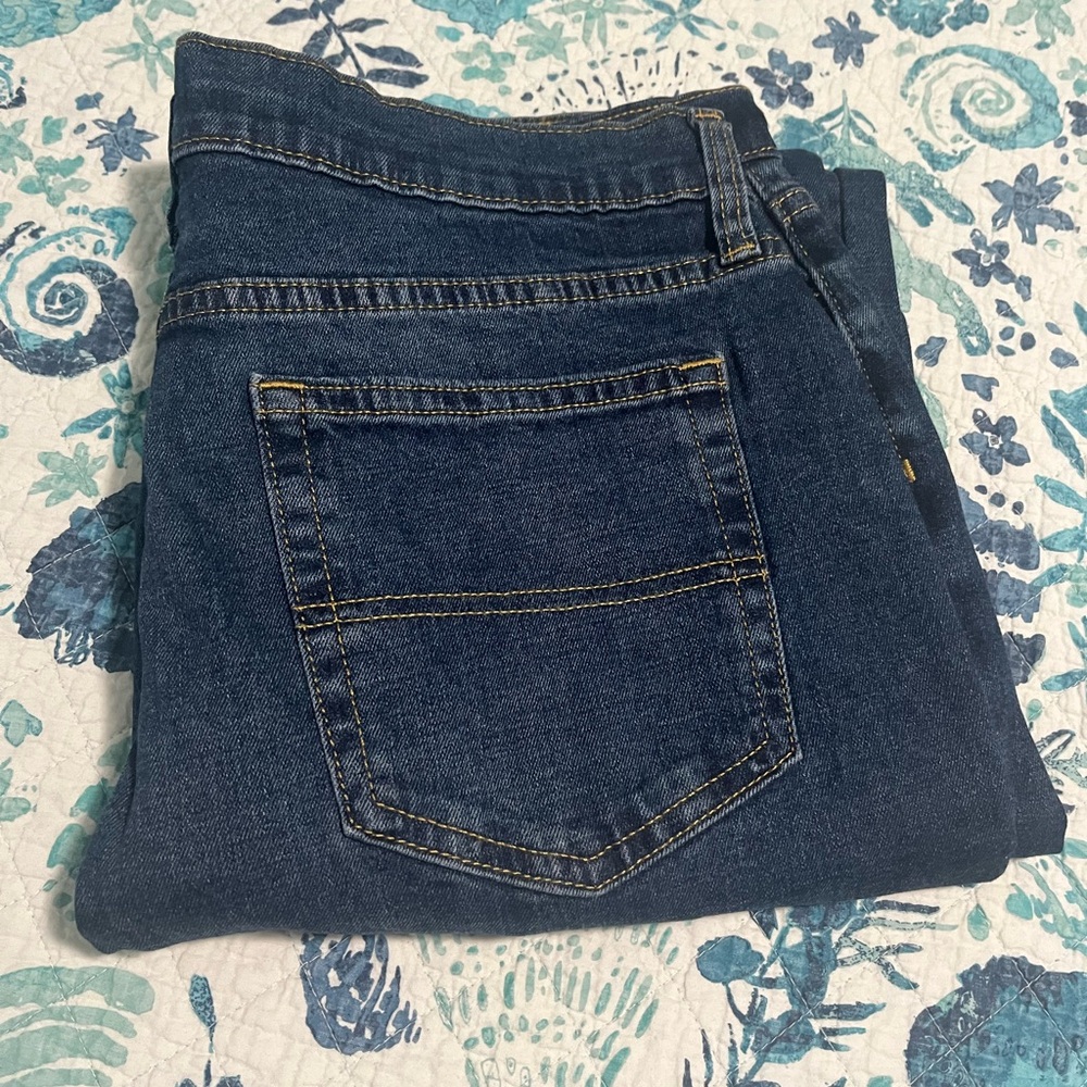 Men's Relaxed Fit Jeans - Blue - Picture 4 of 6